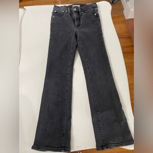 Madewell Black Flare Jeans
